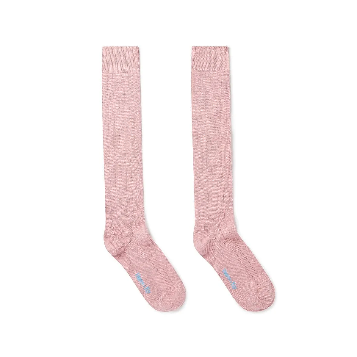 Long Pink Heavy Wool Sport Socks