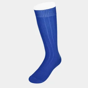 Long Royal Blue Heavy Wool Sport Socks