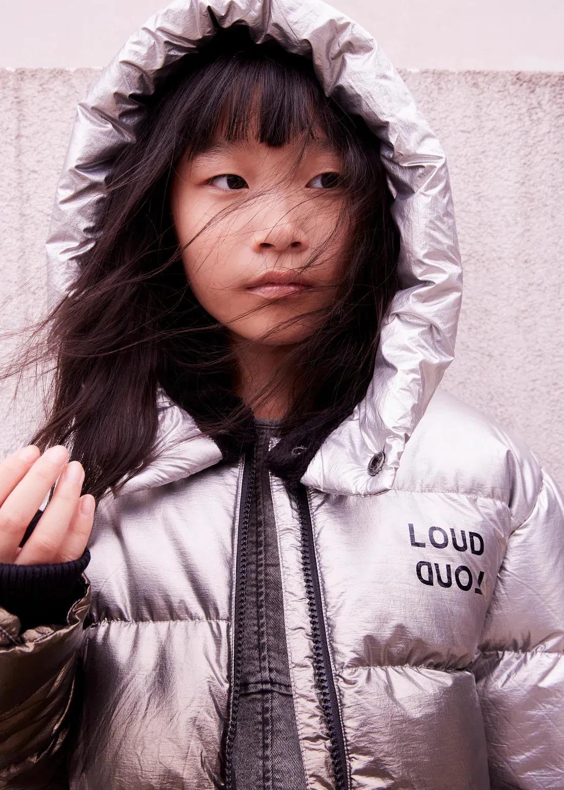 LOUD APPAREL SMILE SILVER BRONZE COAT