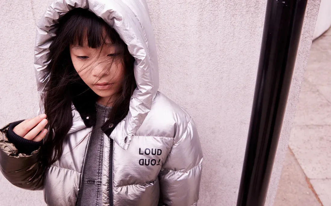 LOUD APPAREL SMILE SILVER BRONZE COAT