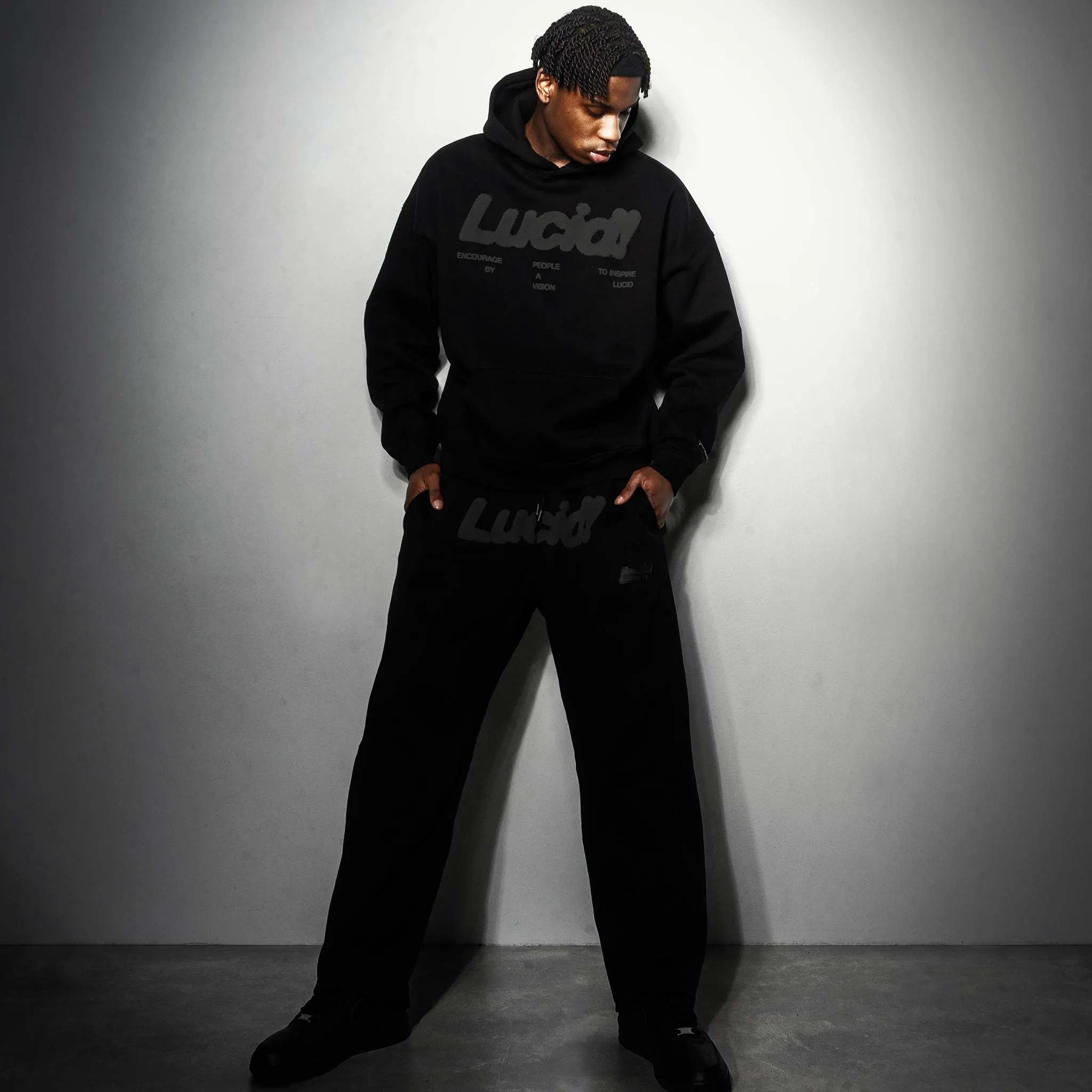 Lucid! Tracksuit-Bundle Black/Black