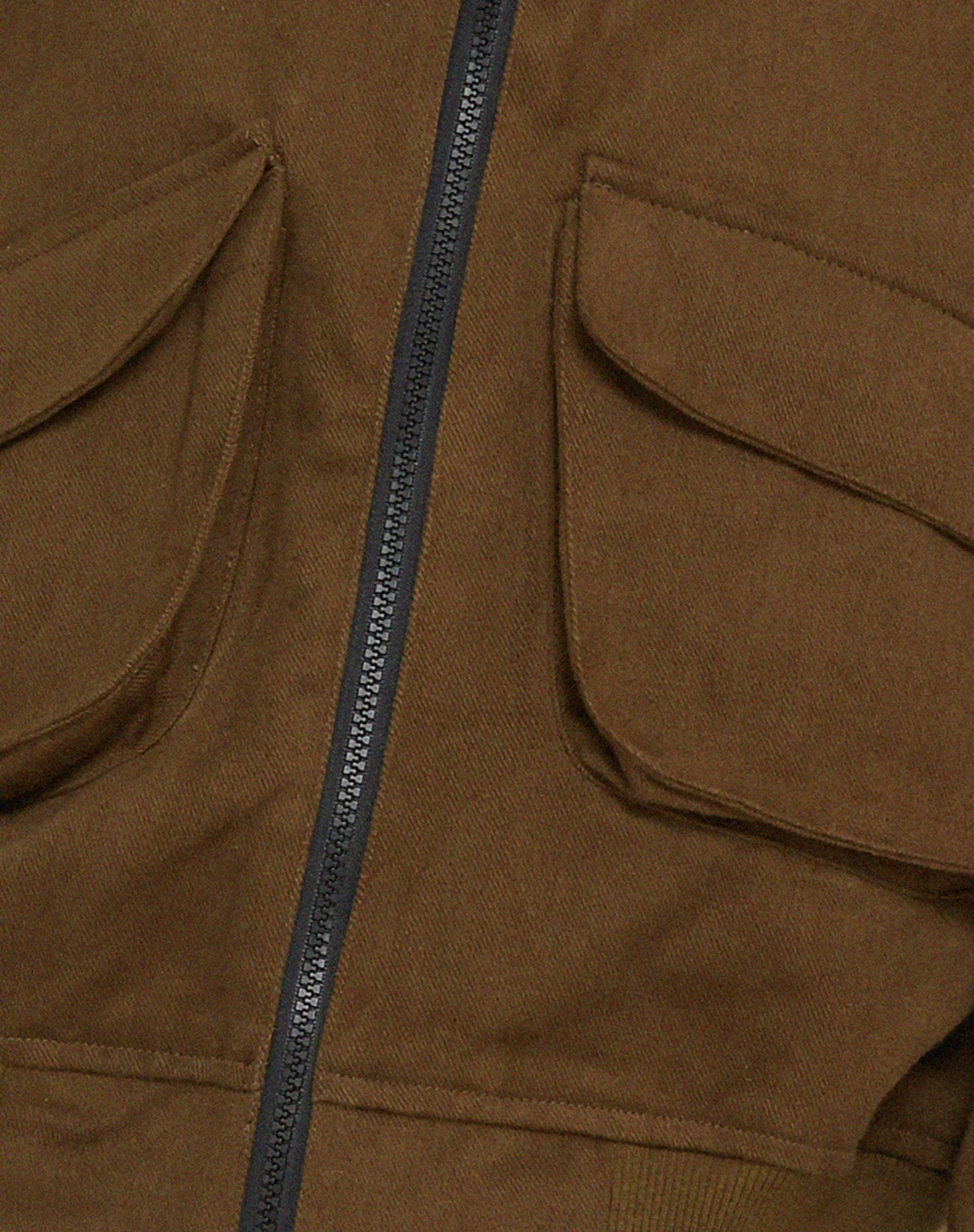 MA2 Jacket in Twill Suede Khaki