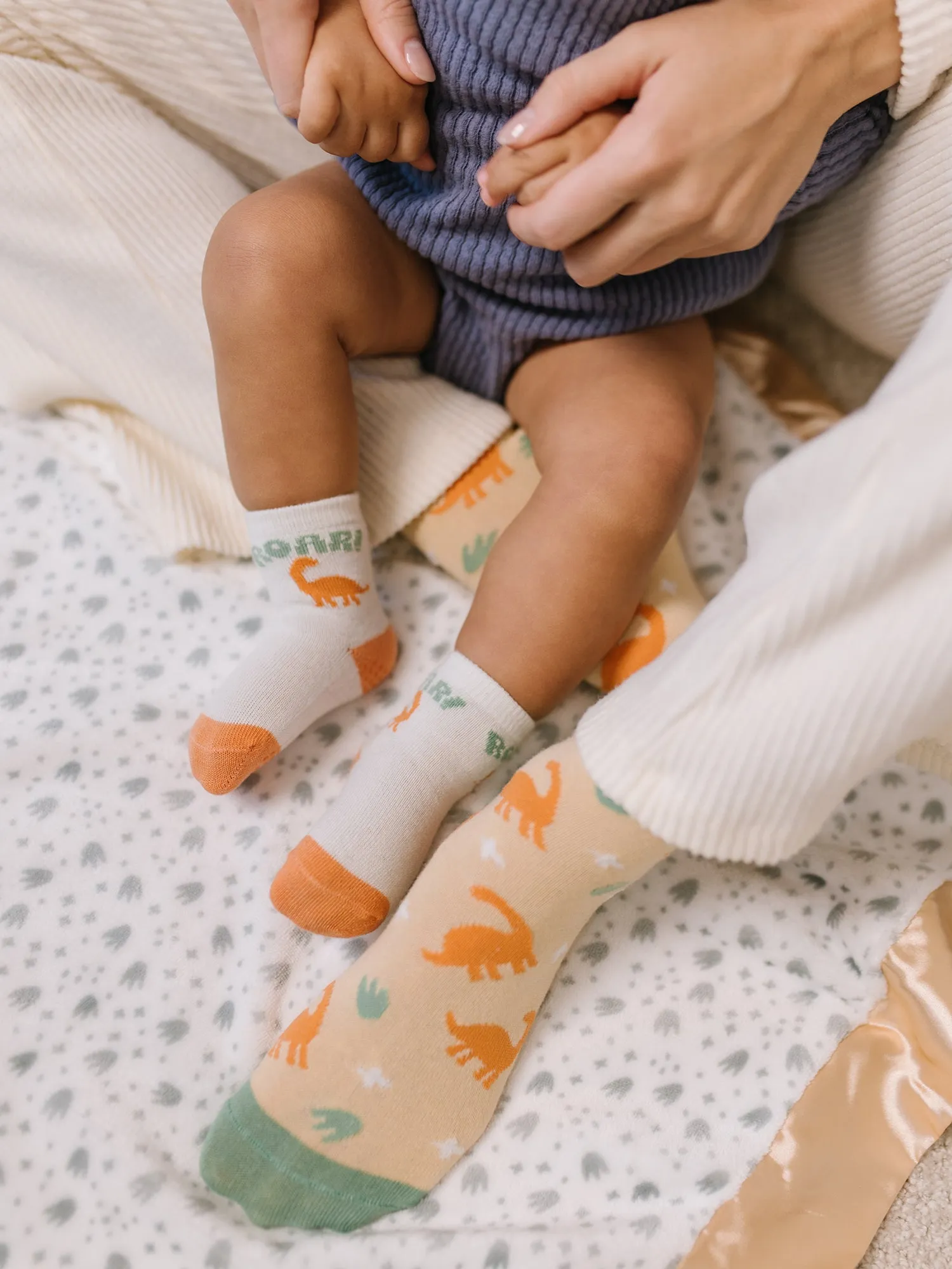 Mama & Me Matching Socks Set - Roarsome