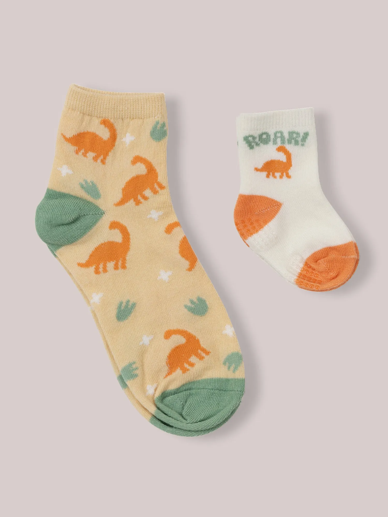 Mama & Me Matching Socks Set - Roarsome