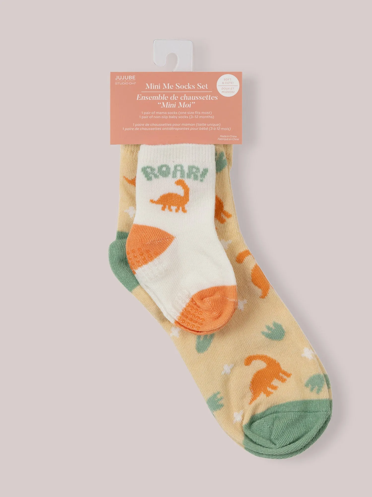 Mama & Me Matching Socks Set - Roarsome