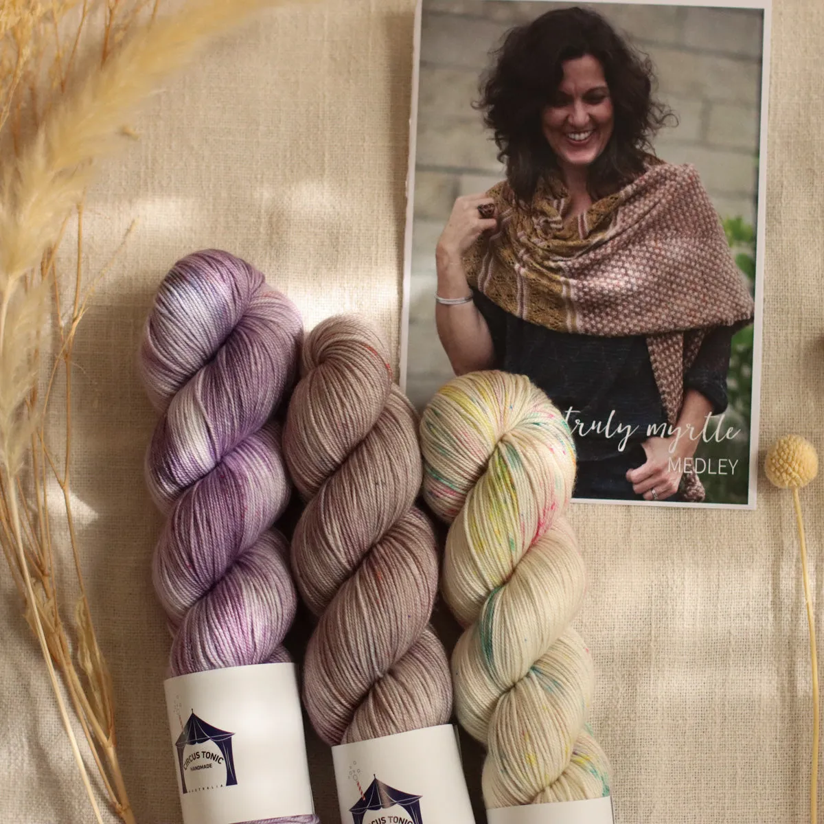 Medley Shawl by Libby Jonson | Knitting Kit