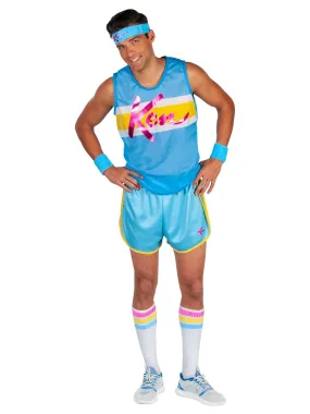 Men's Exercise Ken Fancy Dress Live Action Barbie Workout Costume