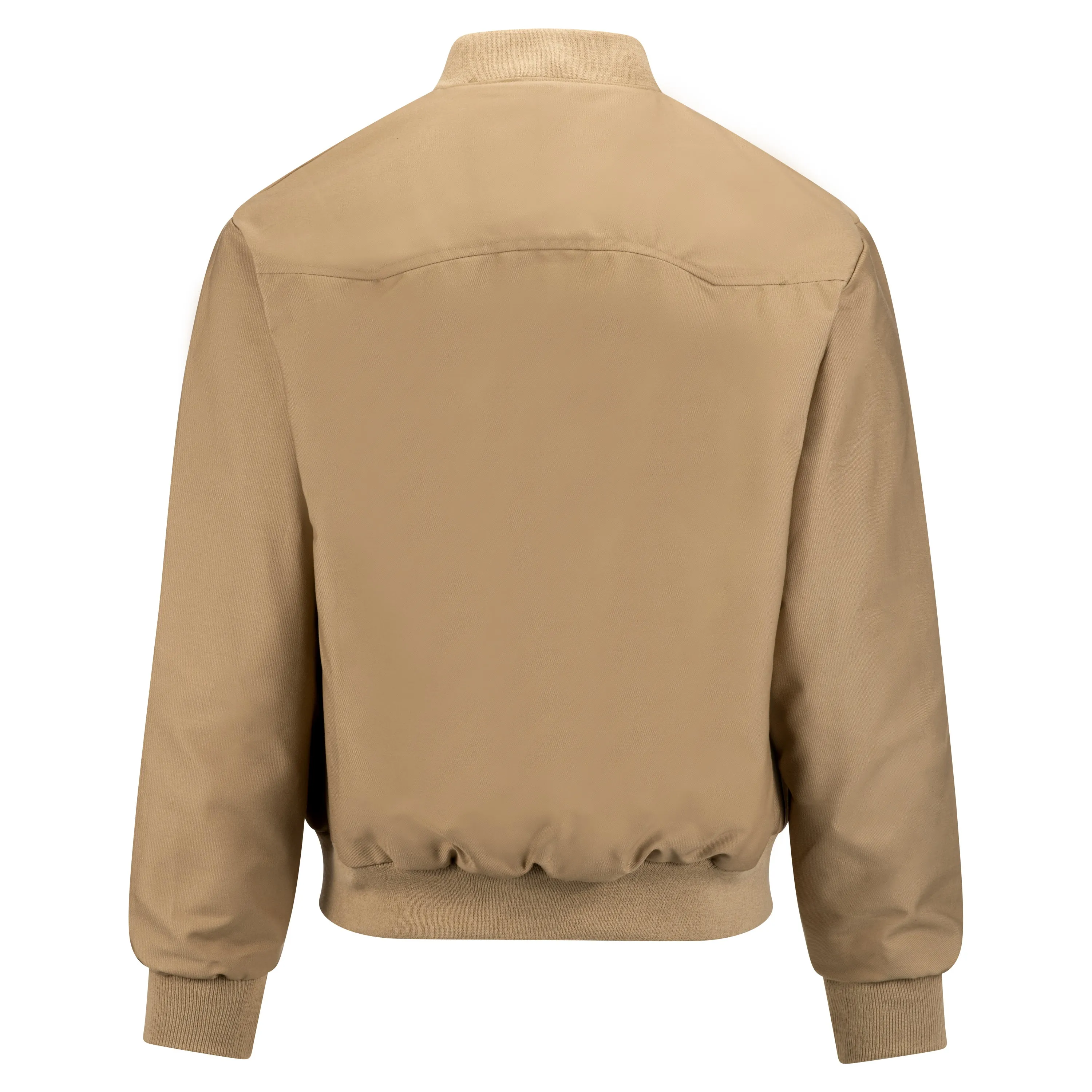 Mens Harrington Bomber Jacket - Camel