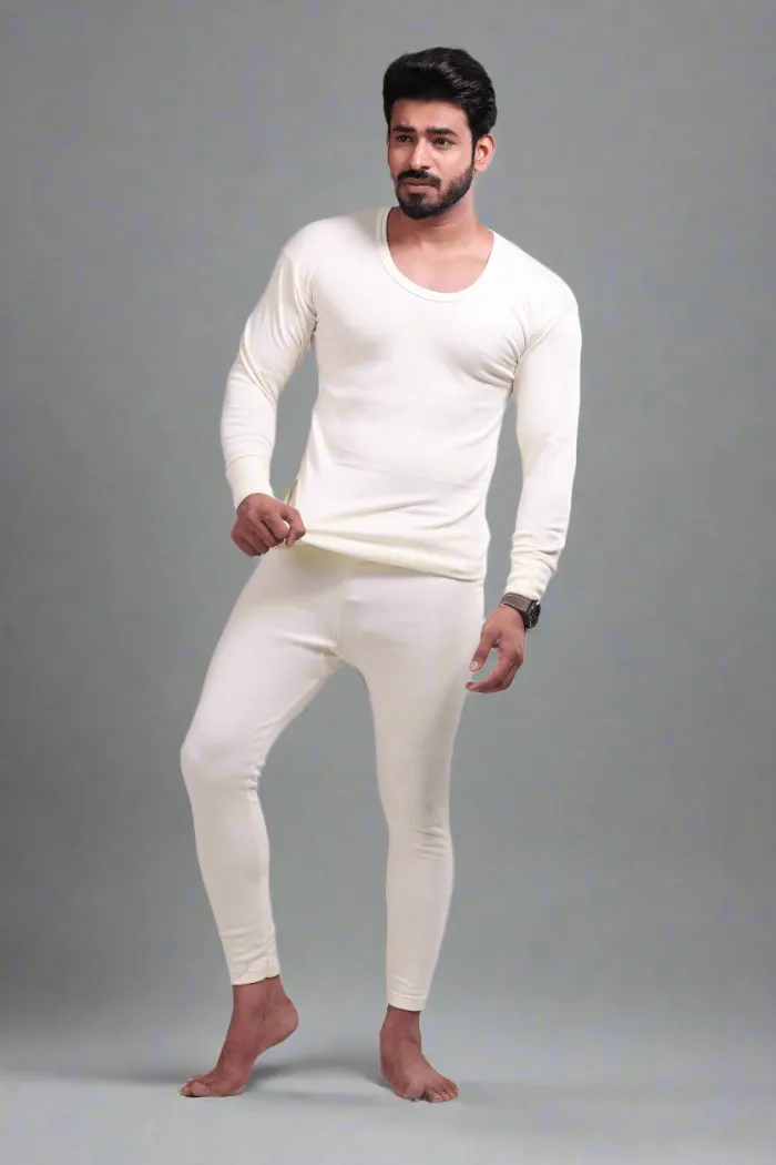 Men's Plain Thermal Top (Full Sleeve)