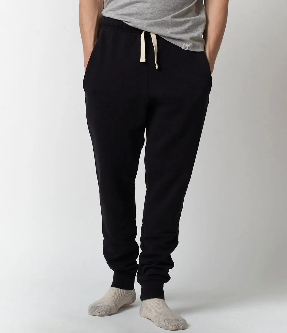 Merz b. Schwanen SP01 Good Basics Sweatpant - Deep Black