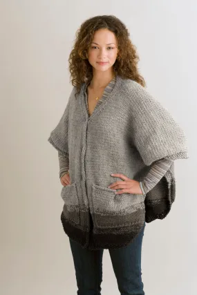 Metro Poncho (Knit)