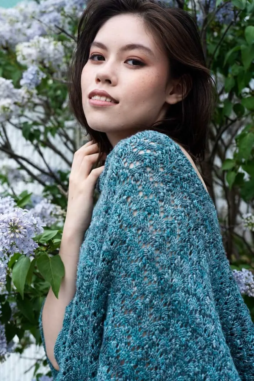 Mile End Poncho Knitting Pattern