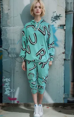 Mint Graffiti Tracksuit