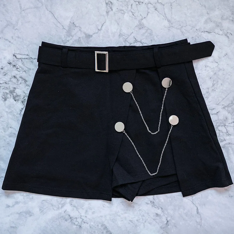 Mirin Chain Detail Skort