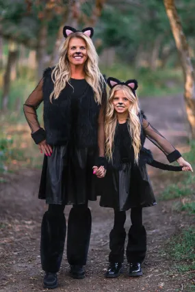 Mom & Me - Black Cat Costume Set