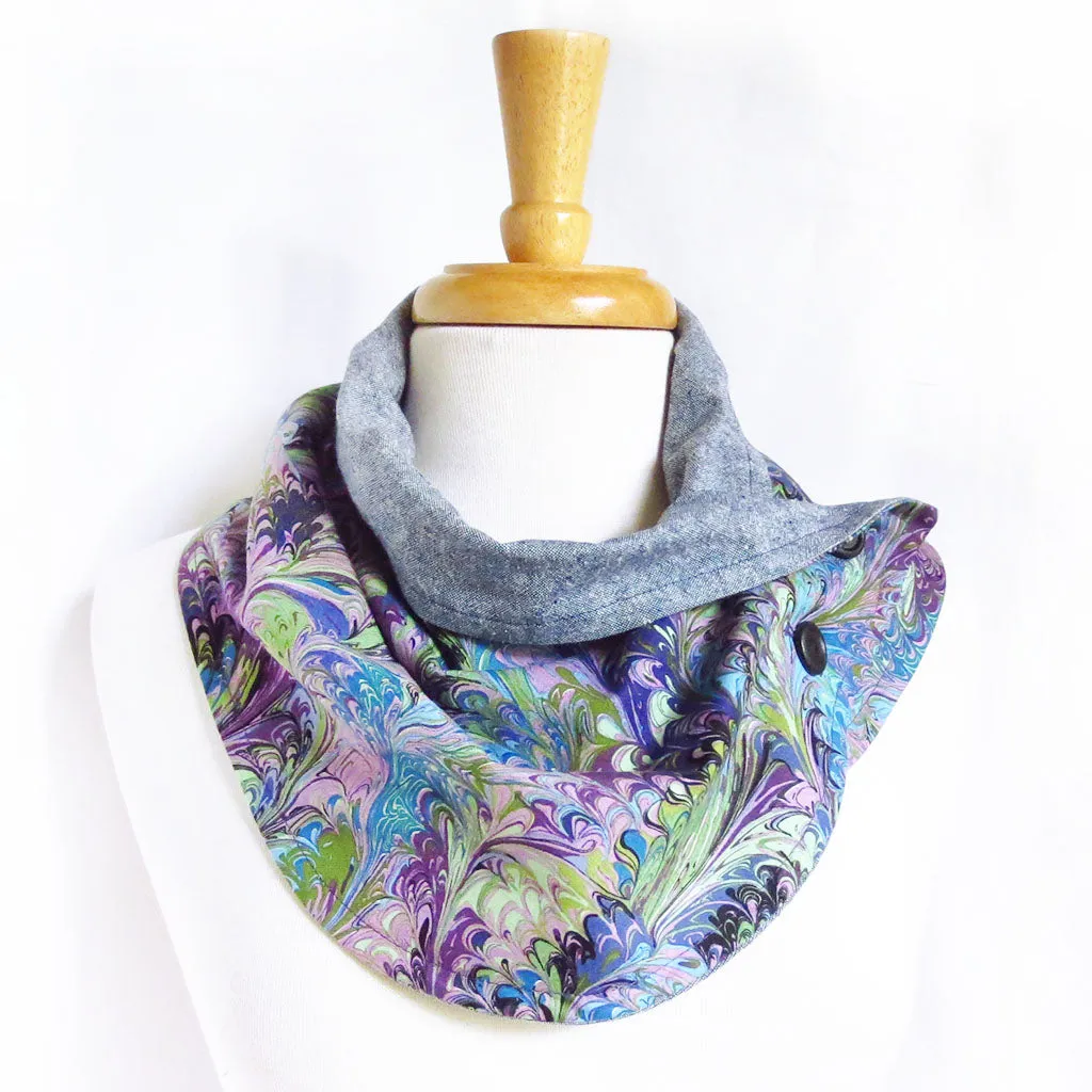 natalie autumn button scarf