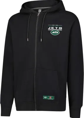 NFL Official Adults Super Soft Supreme Full Zip Hoodie Sweatshirt Jacket -  Warm Polyester Blend - Unisex|New York Jets