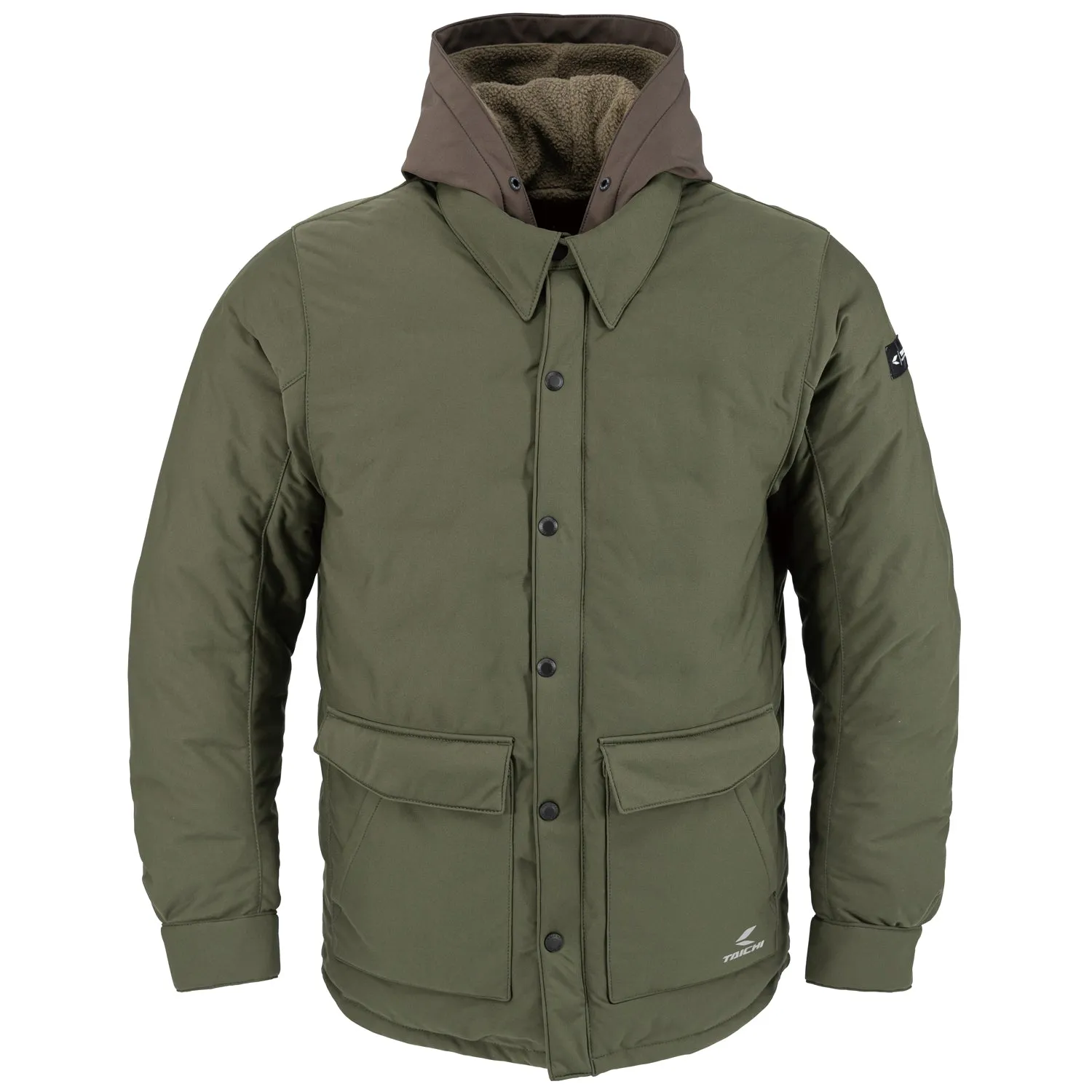 OCTANE WINTER HOODIE MOSS GREEN RSJ727