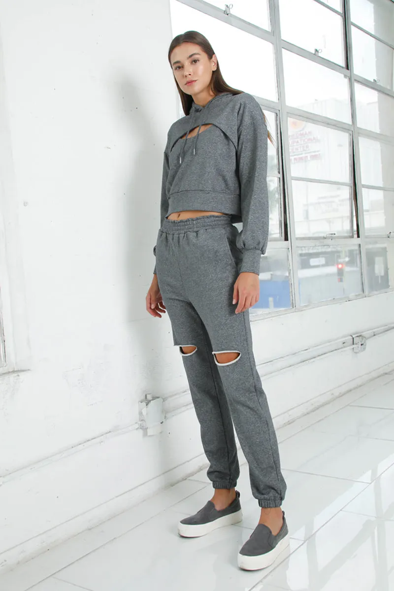 Own Style Sweat Hoodie Sweatpants Set