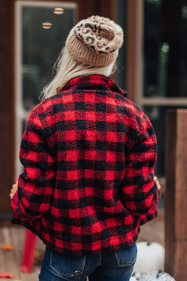 Plaid Haven Sherpa Jacket