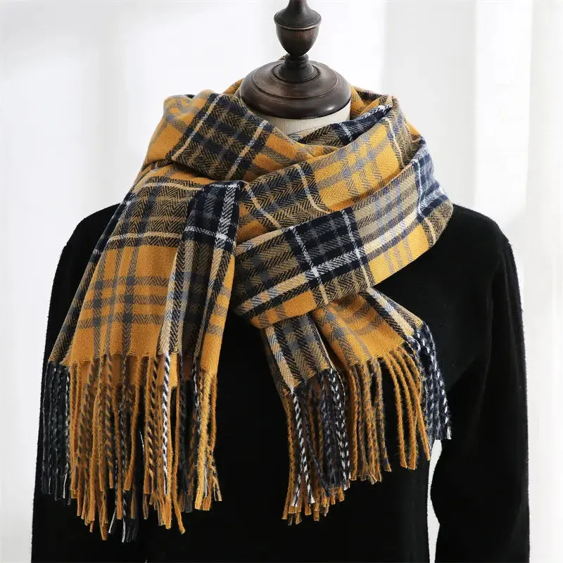 Plaid Tartan Scarves