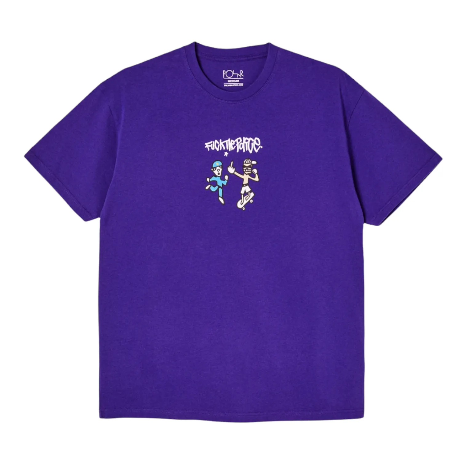 POLAR FTP T SHIRT- PURPLE