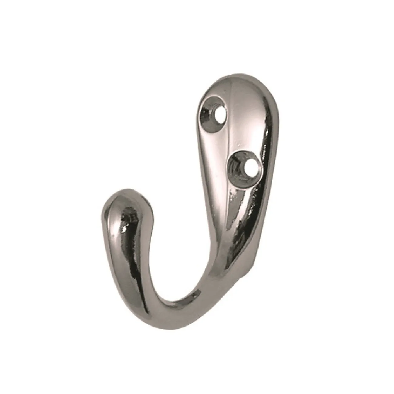 Polished Chrome Single Coat Hooks