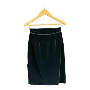 Precis Velvet Navy Skirt UK Size 12