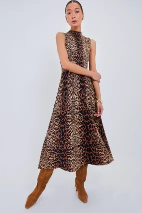 Print Cheetah Brice Maxi Dress