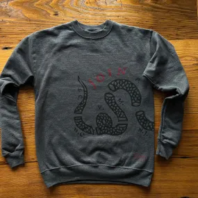 "Join or Die" Crewneck sweatshirt