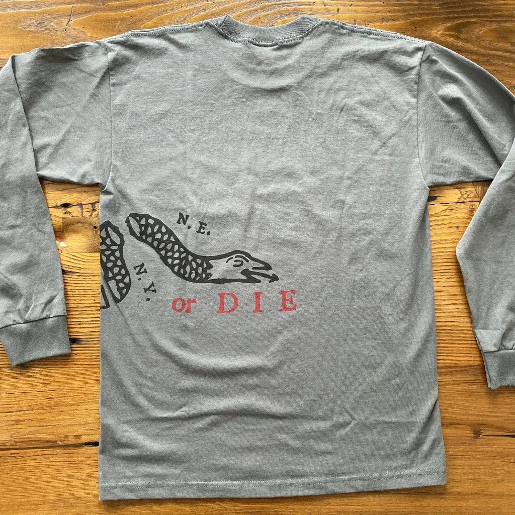 "Join or Die" Made in America Long-sleeved shirt