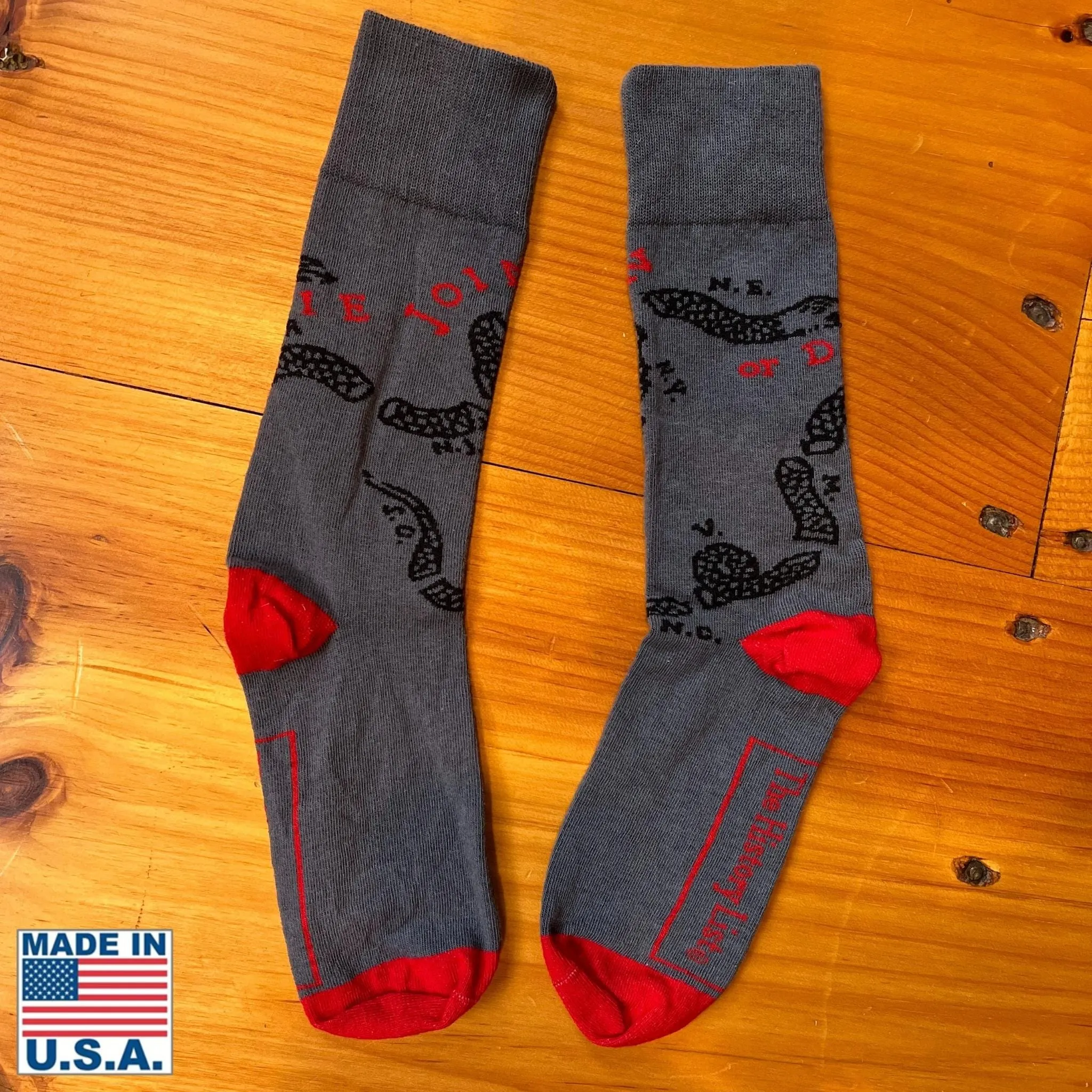 "Join or Die" Socks — Made in USA