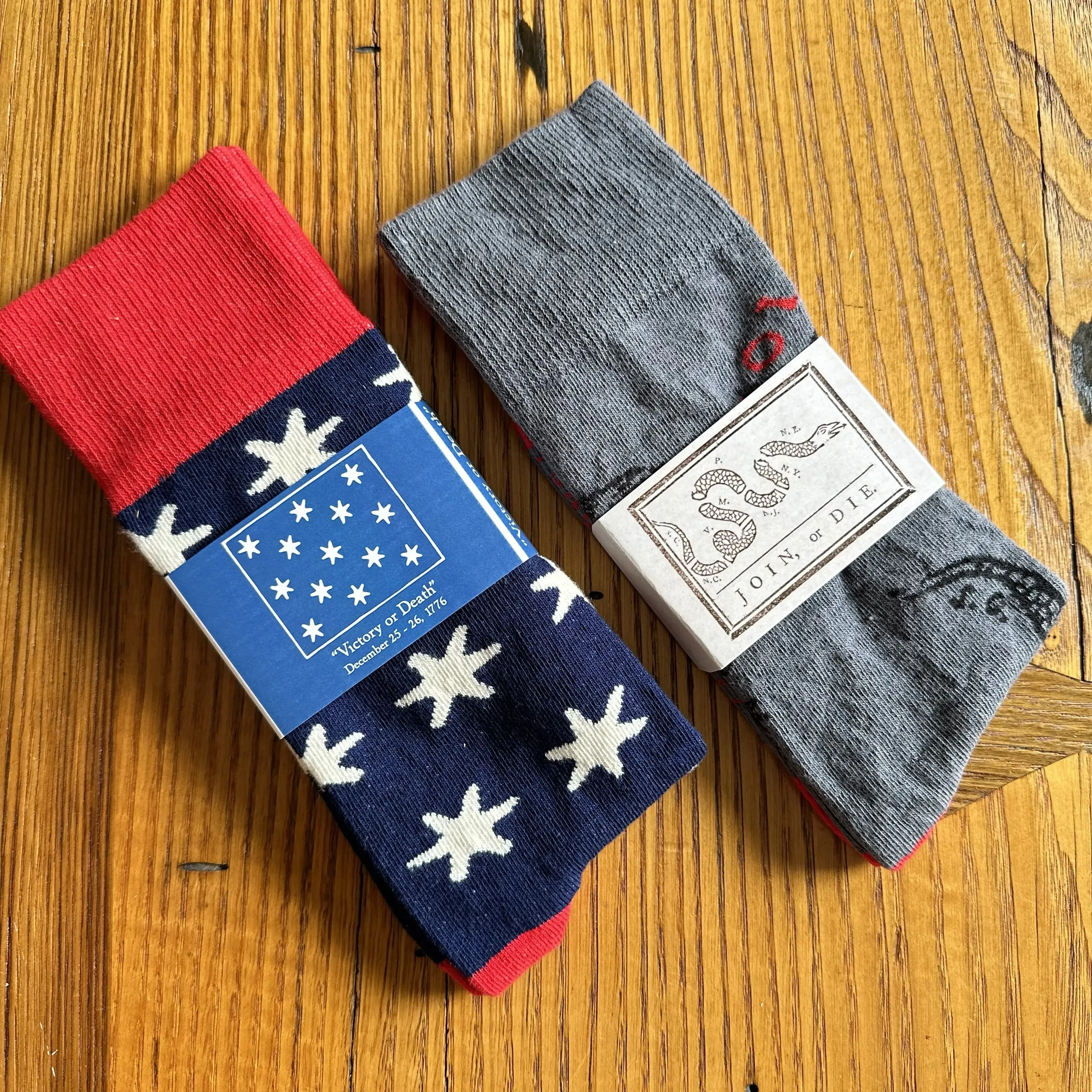 "Join or Die" Socks — Made in USA