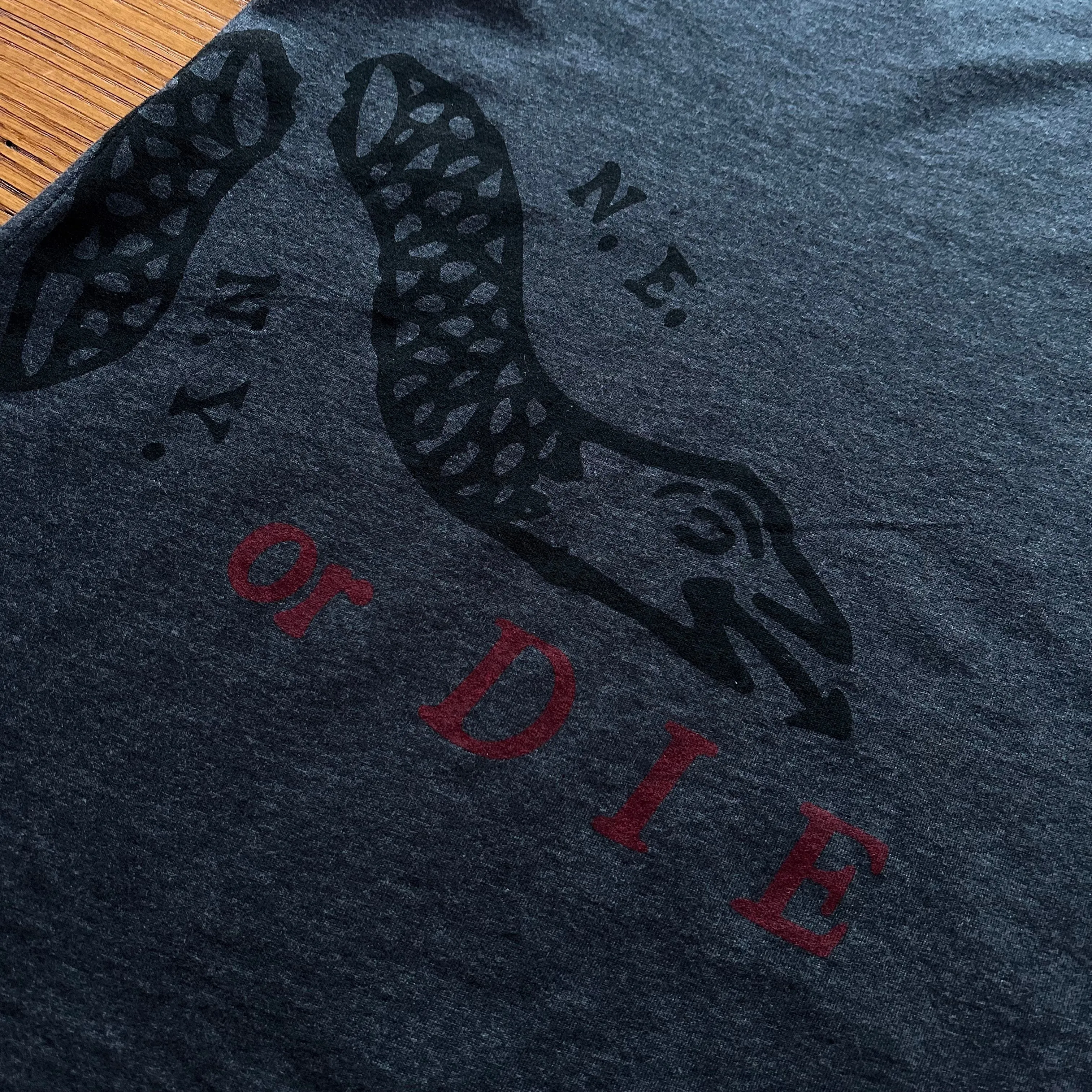 "Join or Die" V-neck shirt