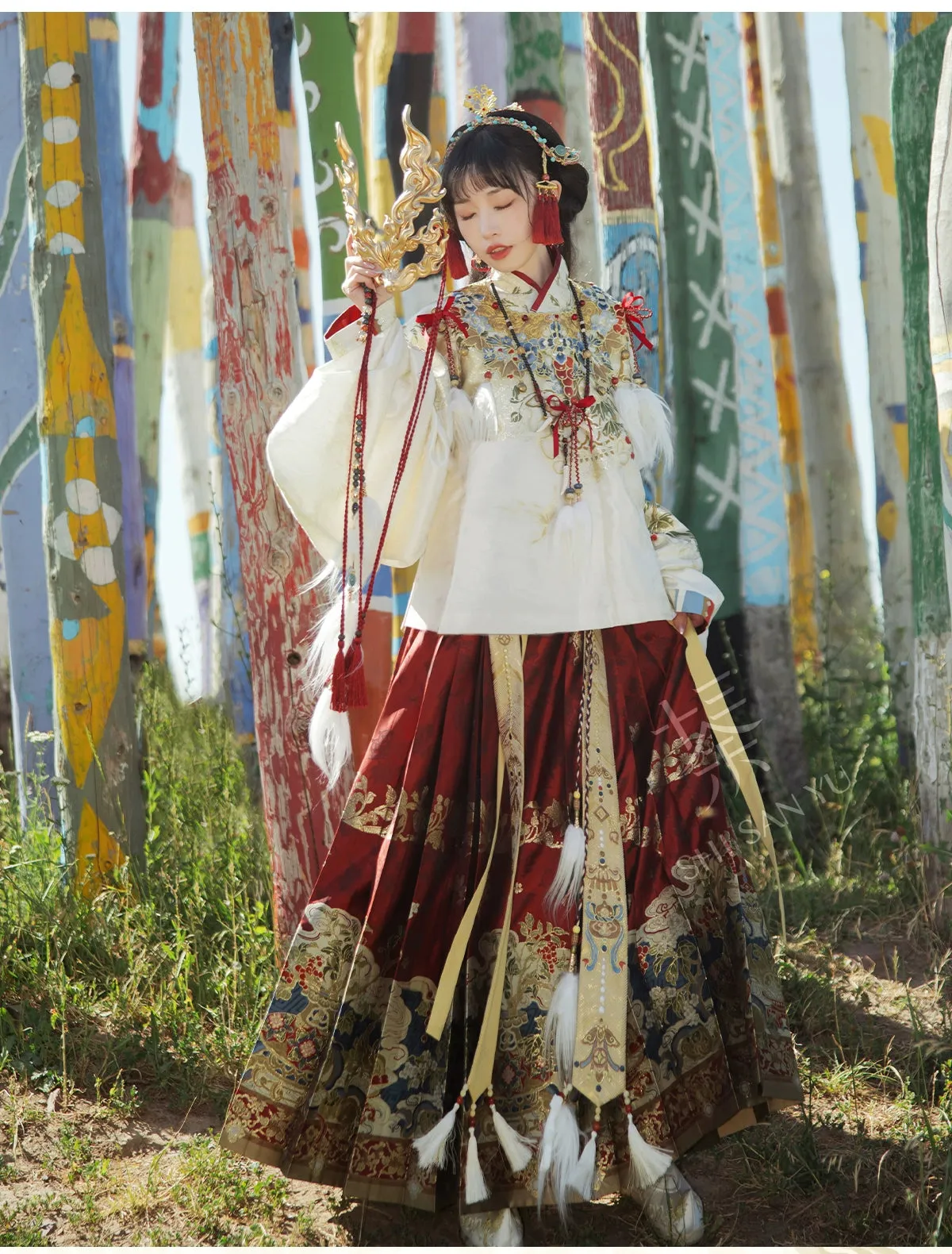 "九曜金枝"Ming-Dynasty Hanfu Set