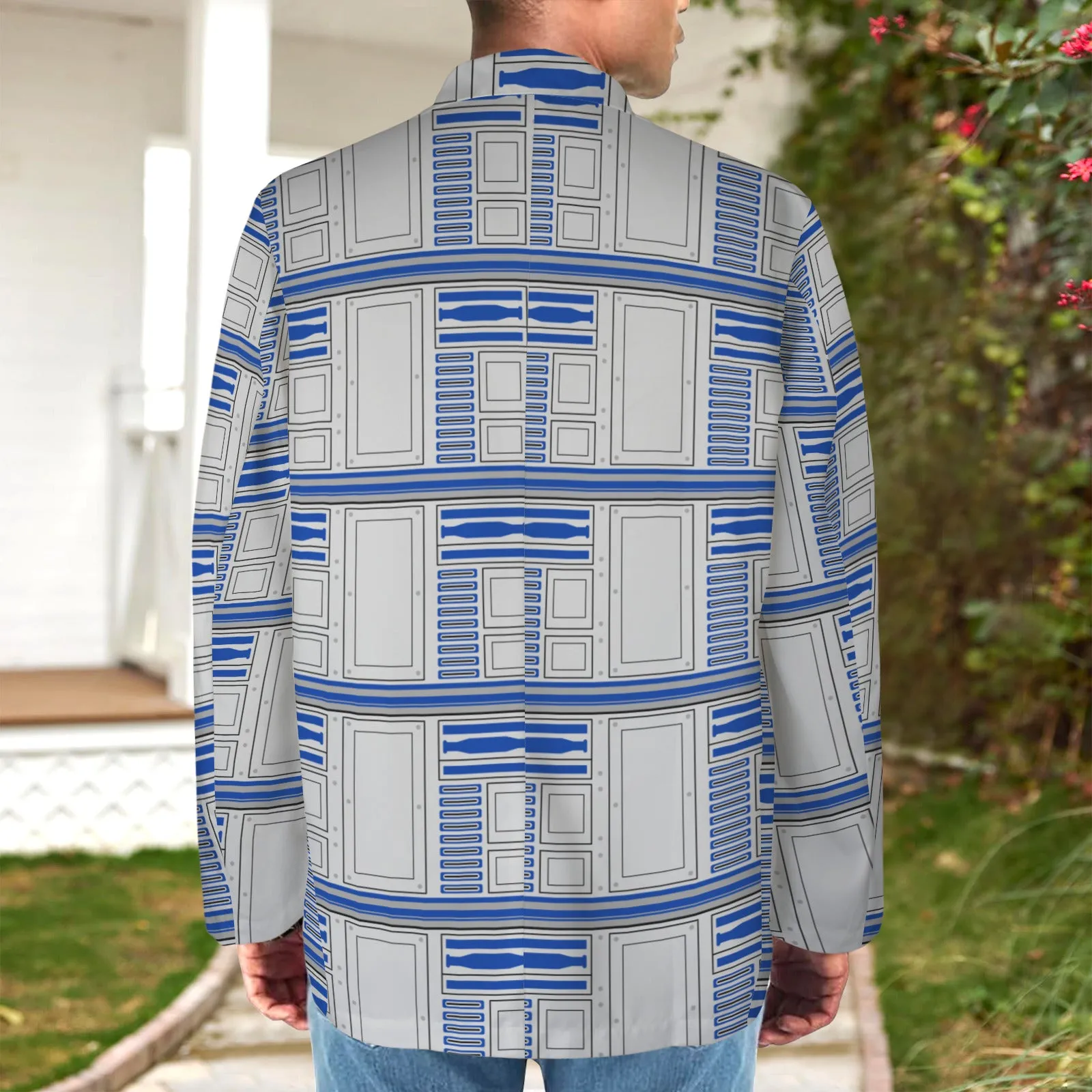 R2-D2 Men's Blazer Jacket