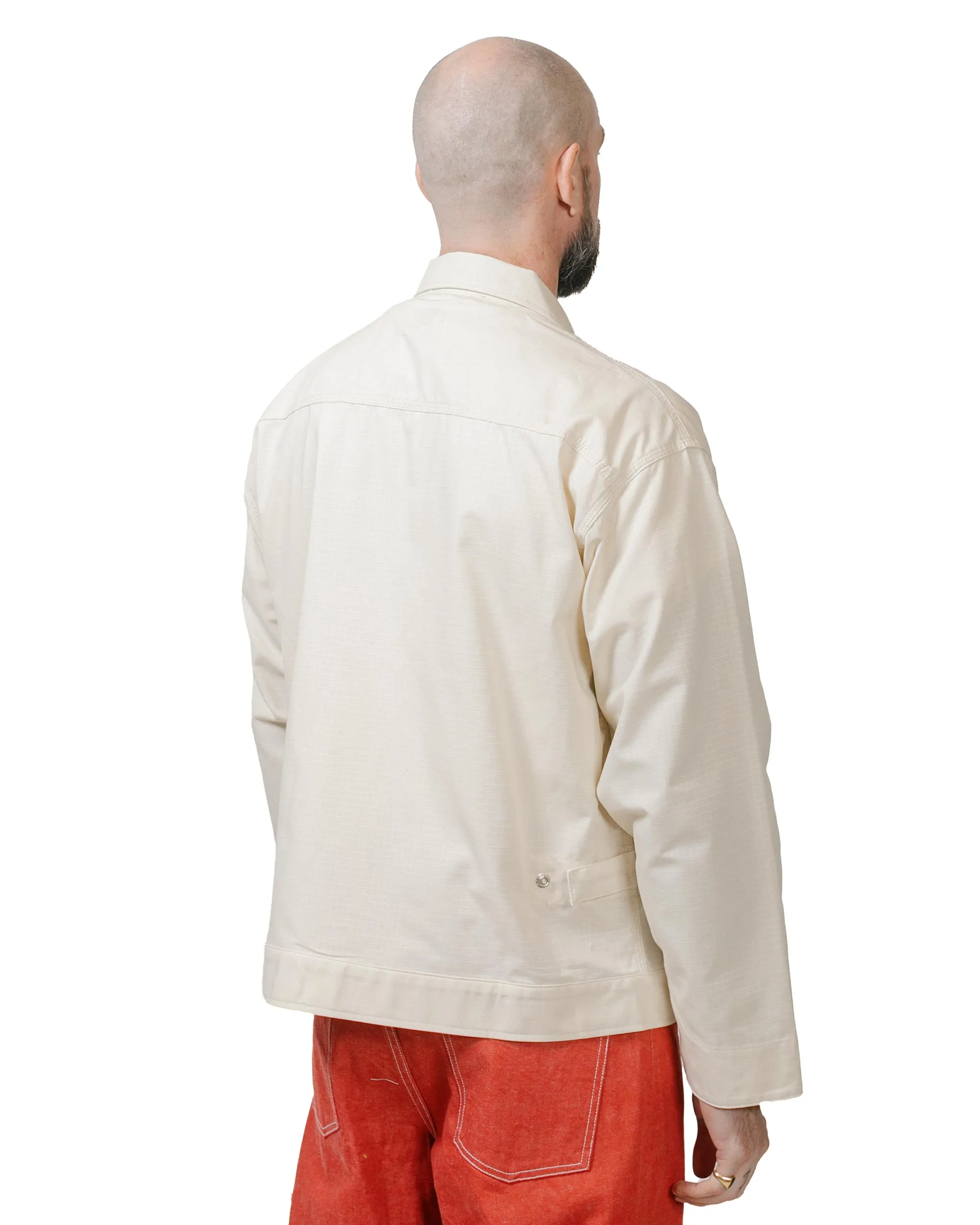 Randy's Garments Service Jacket Cotton Ripstop Natural