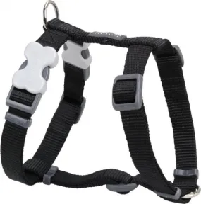 Red Dingo Harness Black Medium 20mm