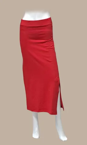 Red Shape Wear Under Skirt