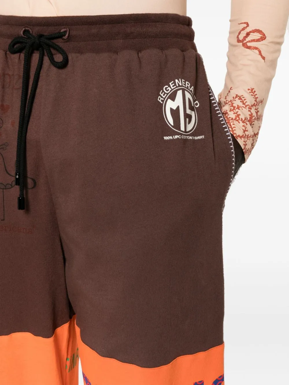 Regenerated Graphic Sweatpants