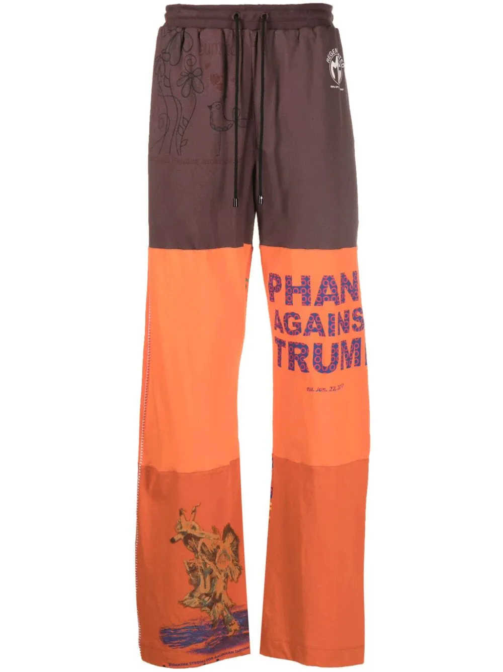 Regenerated Graphic Sweatpants