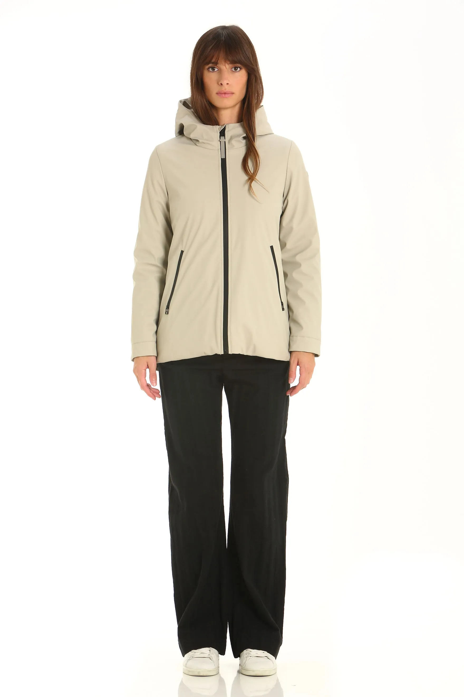 RENIA - Short Sherpa Rain Jacket