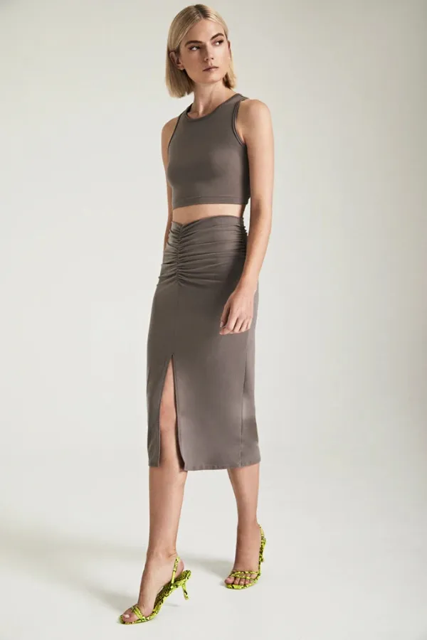 Ruched Skirt