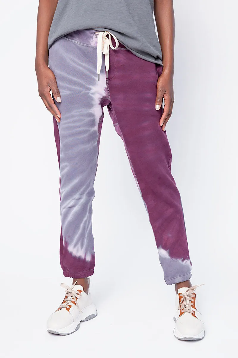 Sayde Sweatpants in Magenta Dye