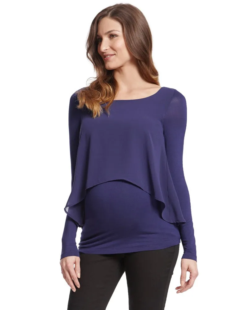 Seraphine Kathleen Twighlight Maternity Nursing Top