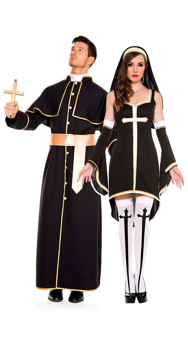 Sinfully Hot Nun Costume