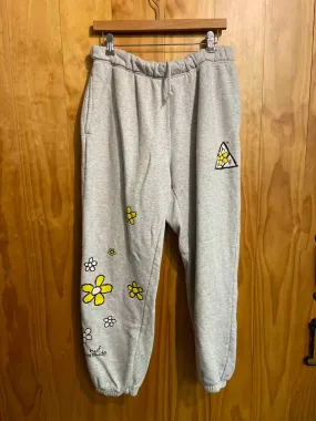 Size L Huf Gray Women's Sweatpants