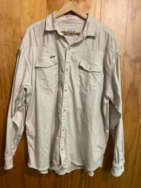 Size XXL Poncho Men's Long Sleeve Shirt