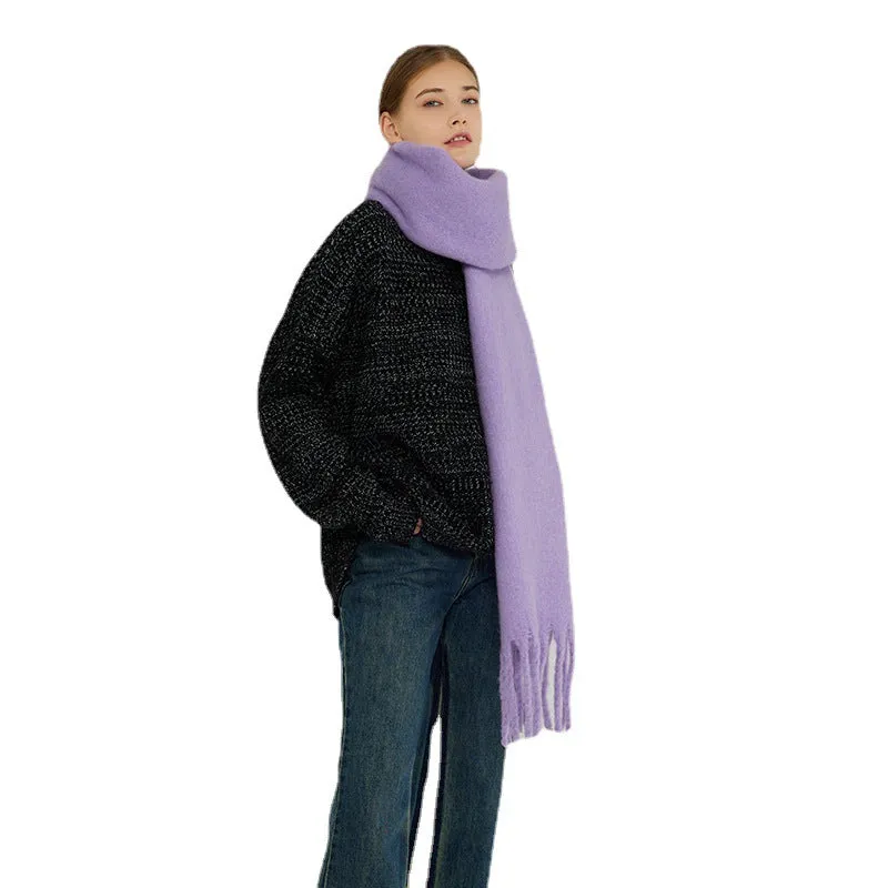 Soft Warm Thick Cozy Stylish Elegant Modern Trendy Classic Scarf