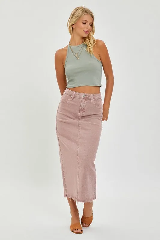 sophia denim skirt